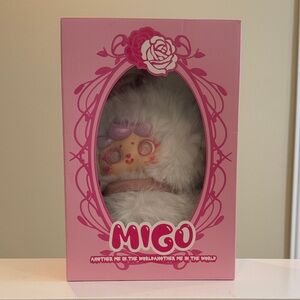 ⚡️New 400% MIGO ANOTHER ME IN THE WORLD White Bunny Limited Edition Plush Doll